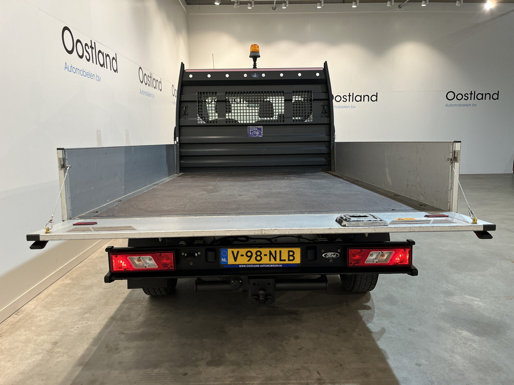 Ford Transit 350 2.0 TDCI L2H1 Trend AWD 4X4 170 PK Open Laadbak / Euro 6 / Airco / Cruise Control / Trekhaak / 3-Zits / 80.300 KM !! 12