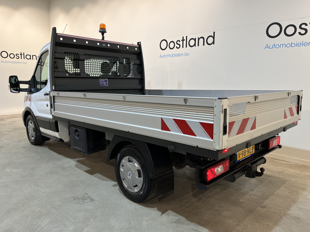 Ford Transit 350 2.0 TDCI L2H1 Trend AWD 4X4 170 PK Open Laadbak / Euro 6 / Airco / Cruise Control / Trekhaak / 3-Zits / 80.300 KM !! 13