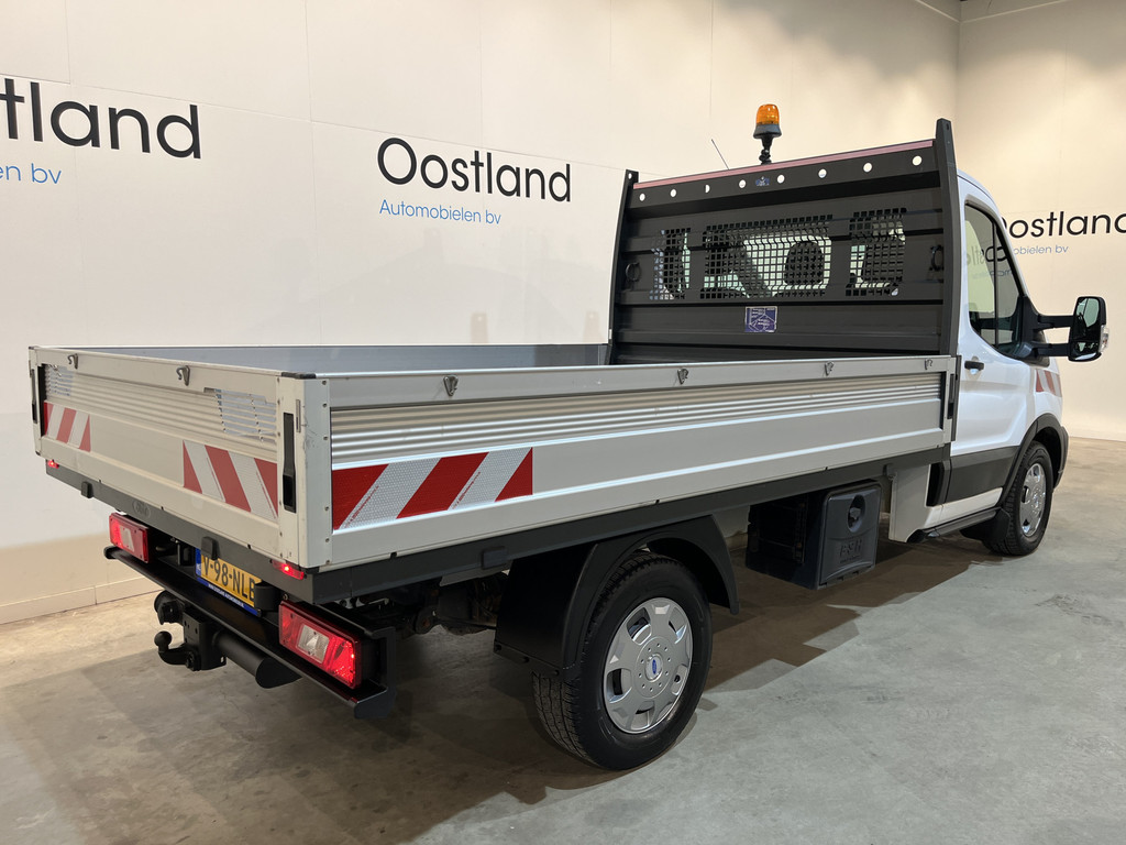 Ford Transit 350 2.0 TDCI L2H1 Trend AWD 4X4 170 PK Open Laadbak / Euro 6 / Airco / Cruise Control / Trekhaak / 3-Zits / 80.300 KM !! 16