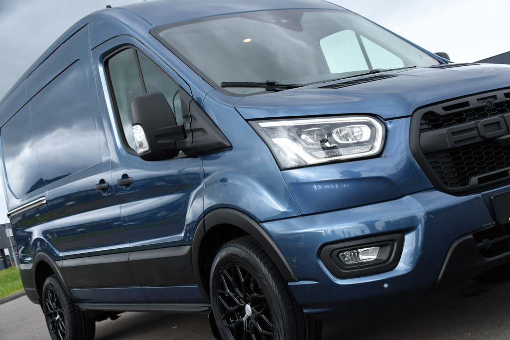 Ford Transit 350 2.0 TDCI L2H2 Limited Cruise, Camera, Carplay, 185pk, Automaat, Multimedia, LED, Trekhaak, Sensoren, Uniek! 21