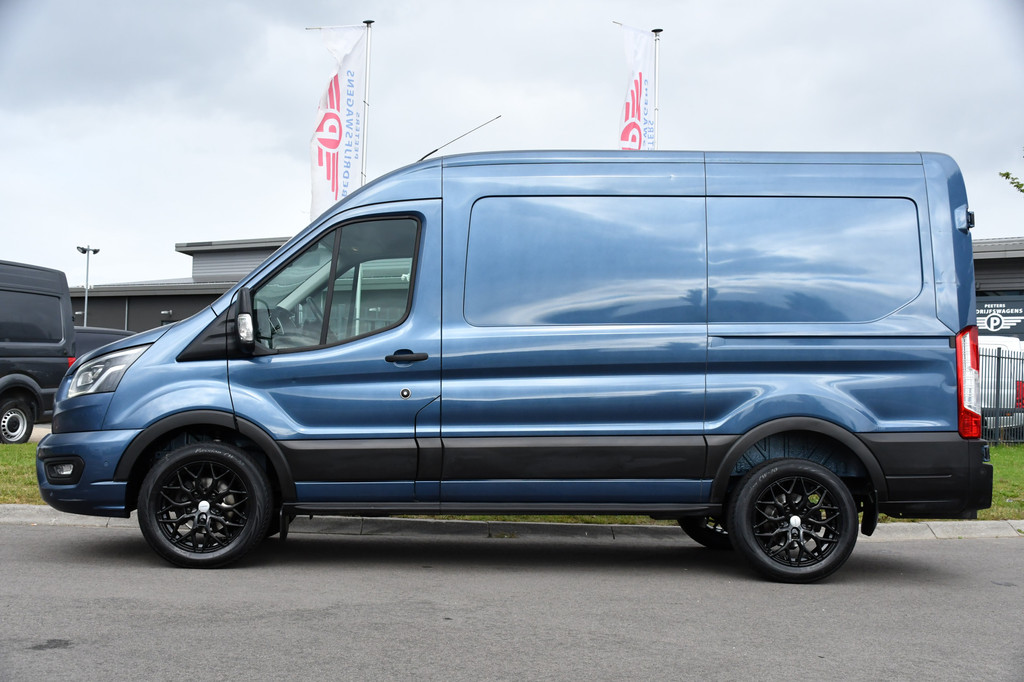 Ford Transit 350 2.0 TDCI L2H2 Limited Cruise, Camera, Carplay, 185pk, Automaat, Multimedia, LED, Trekhaak, Sensoren, Uniek! 9