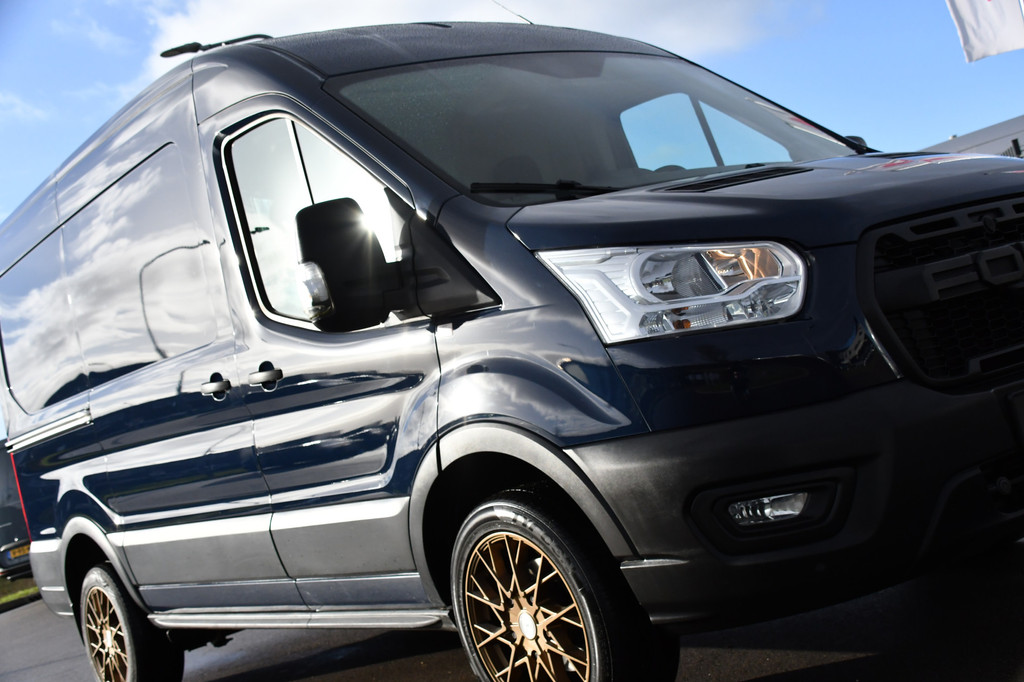 Ford Transit 350 2.0 TDCI L2H2 PB Edition Cruise, Sensoren, 130pk, Automaat, Trekhaak, Airco, Radio, Uniek! 18