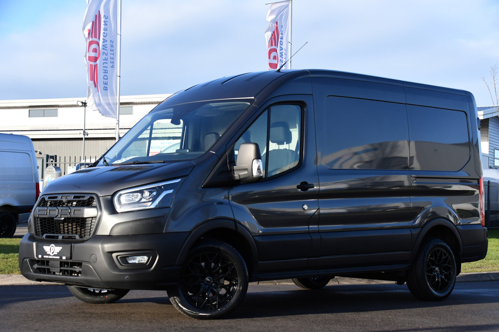 Ford Transit 350 2.0 TDCI L2H2 Raptor Edition Camera, Cruise, Carplay, Xenon, 170pk, Stoelverwarming, Automaat, Trekhaak, Uniek! 4