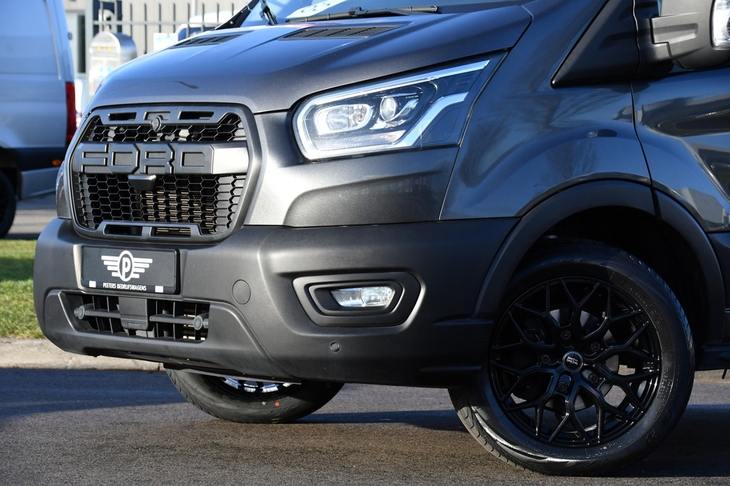 Ford Transit 350 2.0 TDCI L2H2 Raptor Edition Camera, Cruise, Carplay, Xenon, 170pk, Stoelverwarming, Automaat, Trekhaak, Uniek! 7