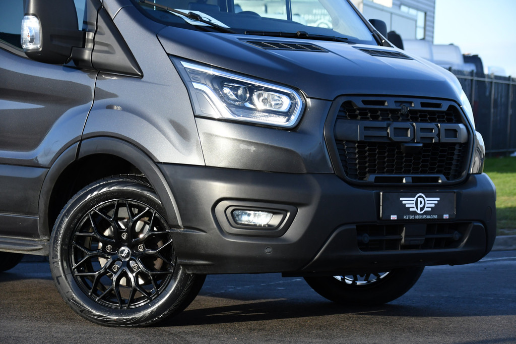 Ford Transit 350 2.0 TDCI L2H2 Raptor Edition Camera, Cruise, Carplay, Xenon, 170pk, Stoelverwarming, Automaat, Trekhaak, Uniek! 8
