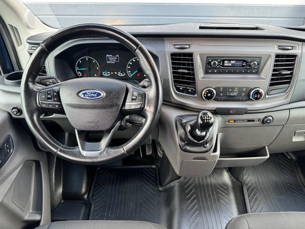 Ford Transit 350 2.0 TDCI L3H1 DC 4WD | Huif | Cruise | Stoelverw.| Bluetooth | 7-persoons | Vierwielaandrijving | Airco | AWD 4×4 16