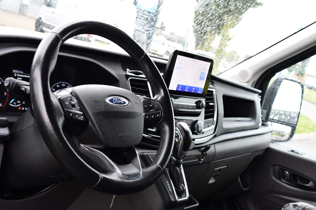 Ford Transit 350 2.0 TDCI L3H2 Black Edition Camera, Cruise, Carplay, 185pk, Xenon, Multimedia, Automaat, Trekhaak, Sensoren, Uniek! 14