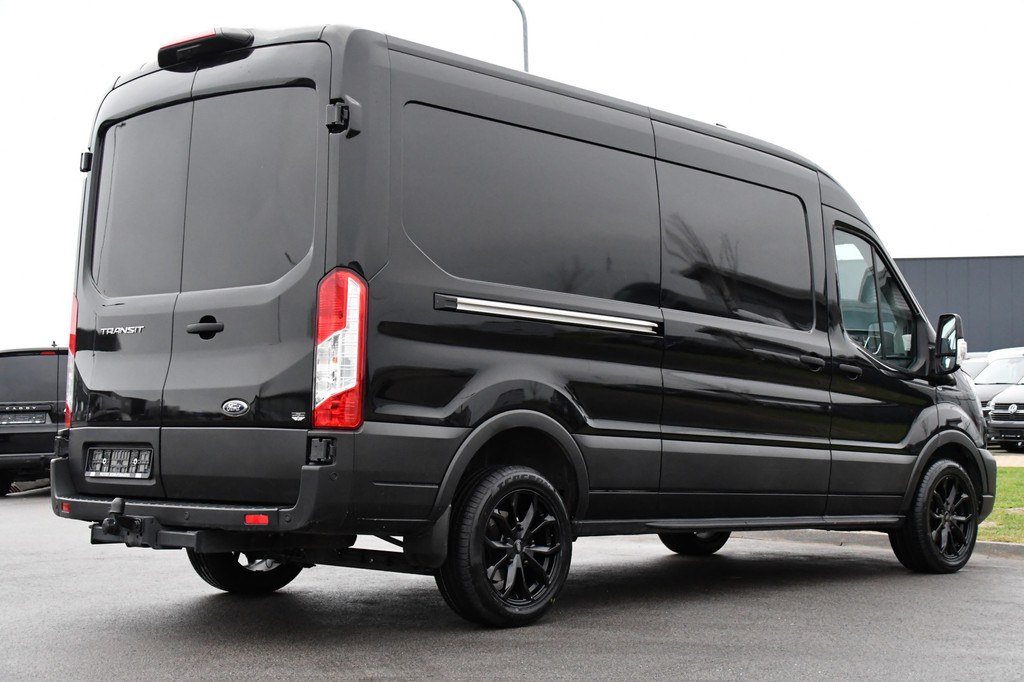 Ford Transit 350 2.0 TDCI L3H2 Black Edition GEEN BTW! 360 Camera, Adaptieve Cruise, Automaat, Sensoren, Stoelverwarming, Trekhaak, Uniek! 6