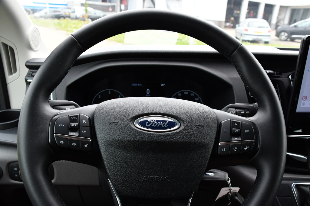 Ford Transit 350 2.0 TDCI L3H2 DC Raptor Grill Cruise, Camera, Carplay, Automaat, Sensoren, Trekhaak, NAVI, Multimedia, Uniek! 14