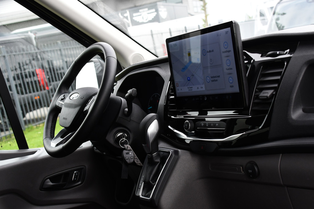 Ford Transit 350 2.0 TDCI L3H2 DC Raptor Grill Cruise, Camera, Carplay, Automaat, Sensoren, Trekhaak, NAVI, Multimedia, Uniek! 15
