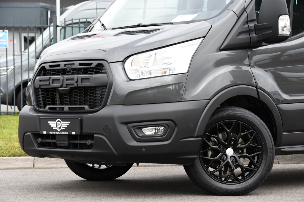 Ford Transit 350 2.0 TDCI L3H2 DC Raptor Grill Cruise, Camera, Carplay, Automaat, Sensoren, Trekhaak, NAVI, Multimedia, Uniek! 7