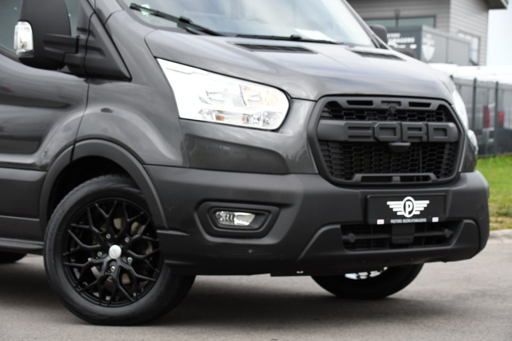 Ford Transit 350 2.0 TDCI L3H2 DC Raptor Grill Cruise, Camera, Carplay, Automaat, Sensoren, Trekhaak, NAVI, Multimedia, Uniek! 8