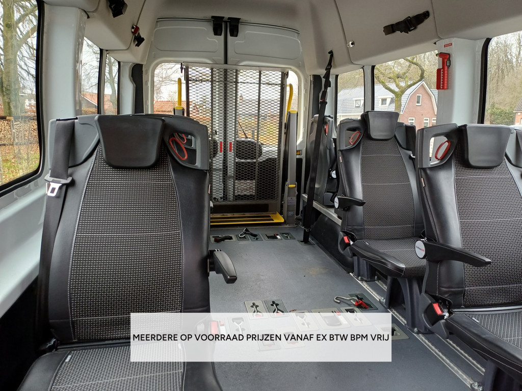 Ford Transit 350 2.0 TDCI L3H2 ROLSTOELBUS /LIFT/AUTOMAAT/EURO6/9PERS 11