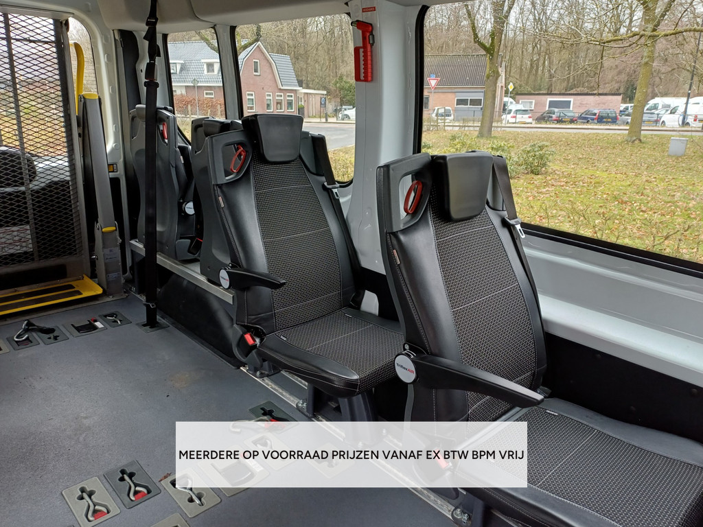 Ford Transit 350 2.0 TDCI L3H2 ROLSTOELBUS /LIFT/AUTOMAAT/EURO6/9PERS 13