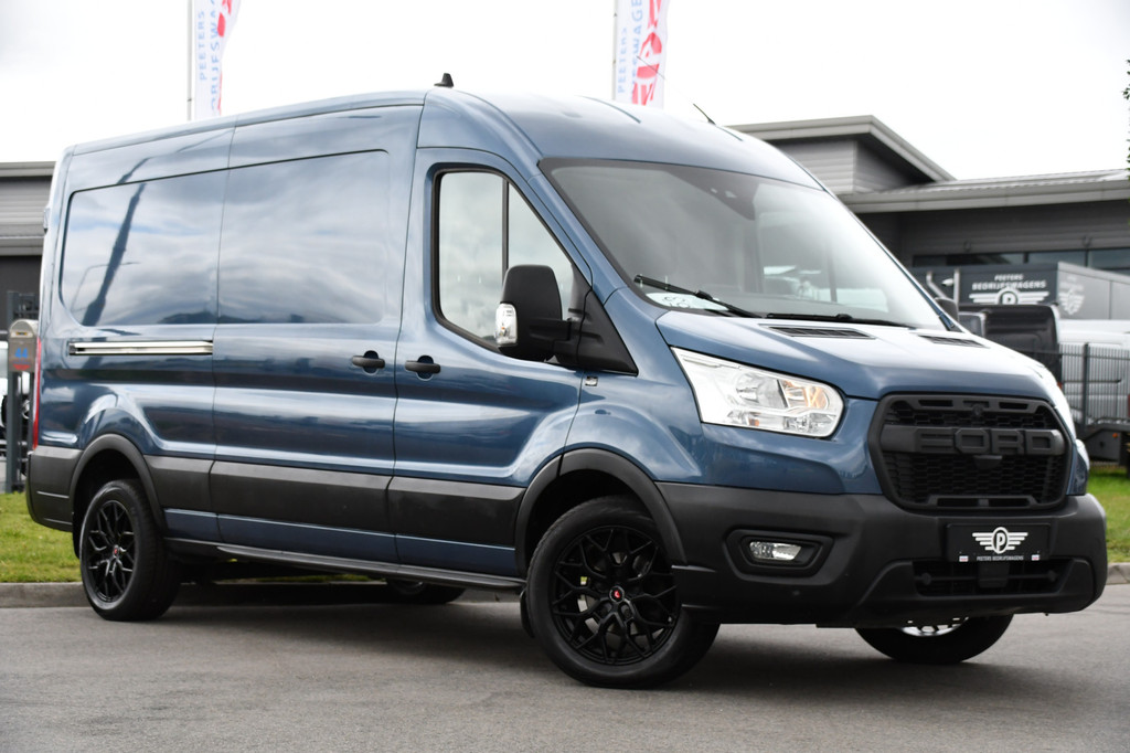 Ford Transit 350 2.0 TDCI L3H2 Raptor Edition Camera, Cruise, Carplay, 130pk, Automaat, Trekhaak, Multimedia, 5