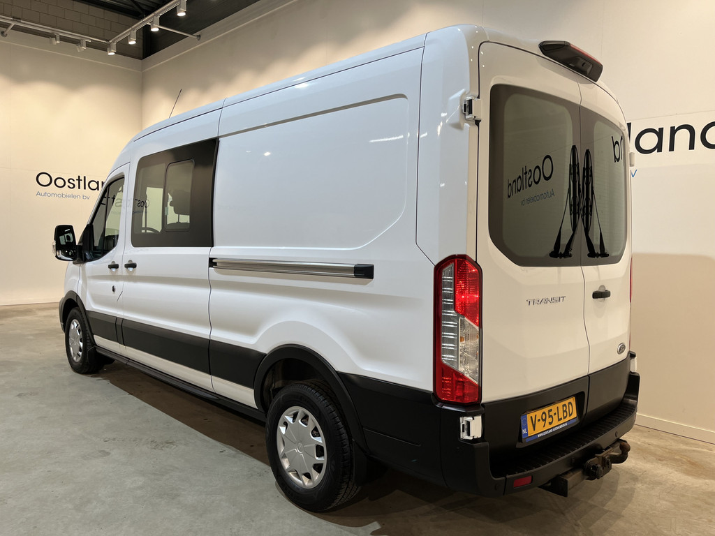 Ford Transit 350 2.0 TDCI L3H2 Trend 130 PK DC Dubbel Cabine / Euro 6 / Airco / Schuifdeur L + R / Cruise Control / Trekhaak / Camera 17