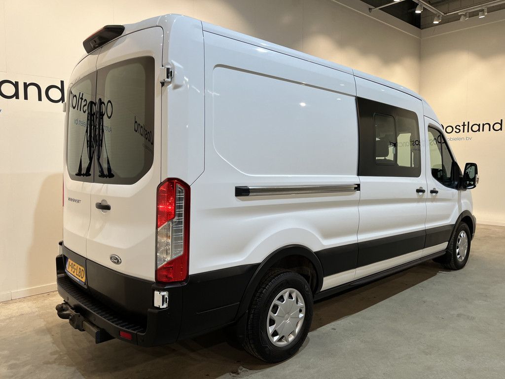 Ford Transit 350 2.0 TDCI L3H2 Trend 130 PK DC Dubbel Cabine / Euro 6 / Airco / Schuifdeur L + R / Cruise Control / Trekhaak / Camera 20
