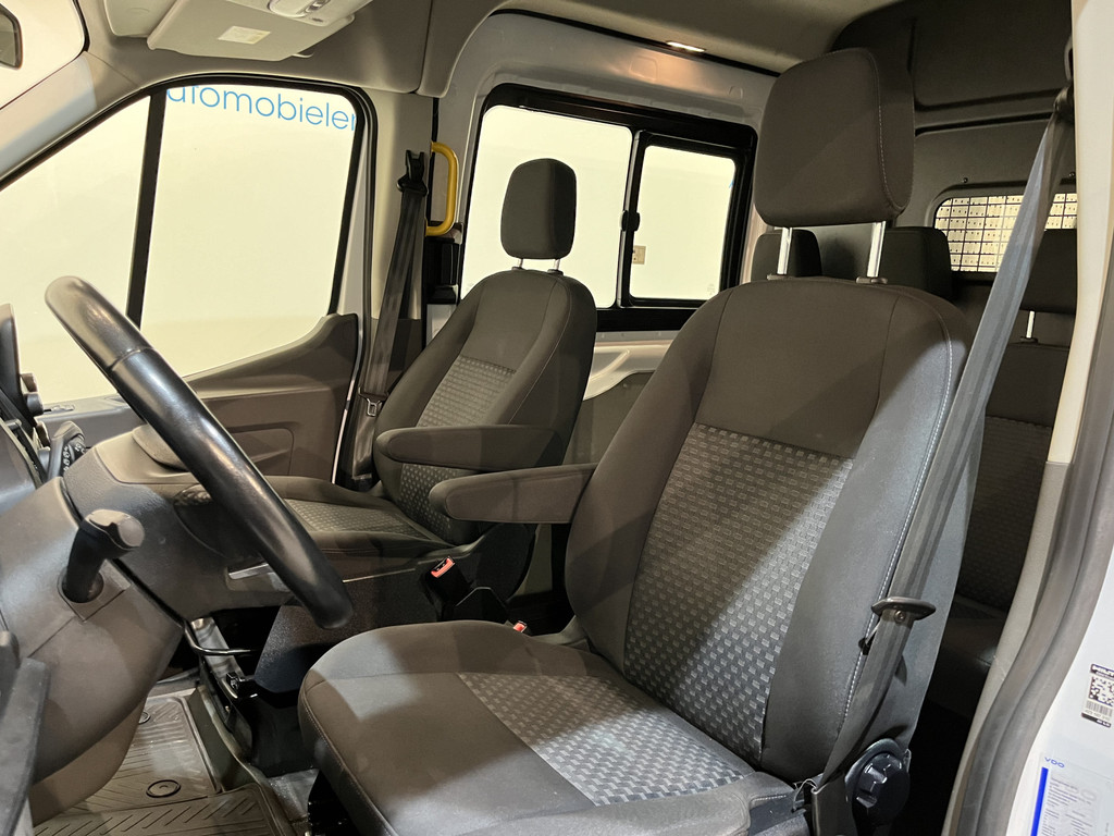 Ford Transit 350 2.0 TDCI L3H2 Trend 130 PK DC Dubbel Cabine / Euro 6 / Airco / Schuifdeur L + R / Cruise Control / Trekhaak / Camera 8