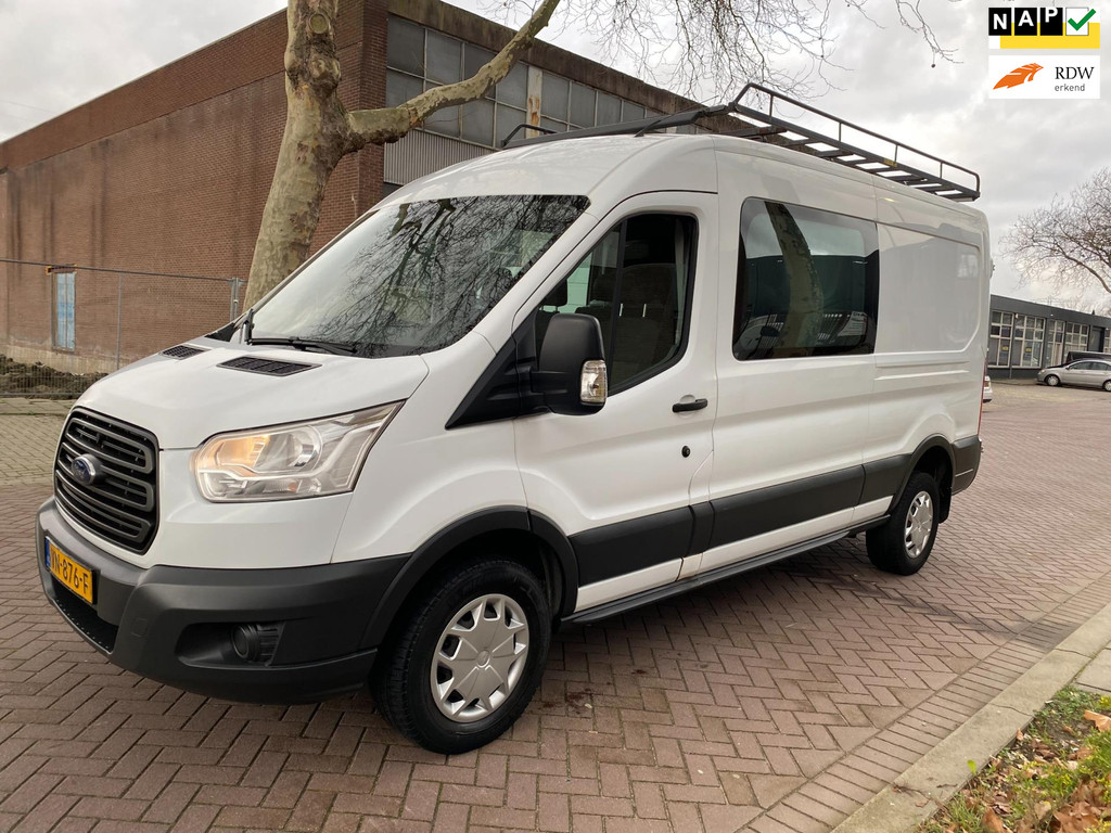 Ford Transit 350 2.2 TDCI L2H2 DC Ambiente * Cruise Control * 2015 * Euro5 * 92KW=125PK * APK 17-4-2026 * Nette Bus *