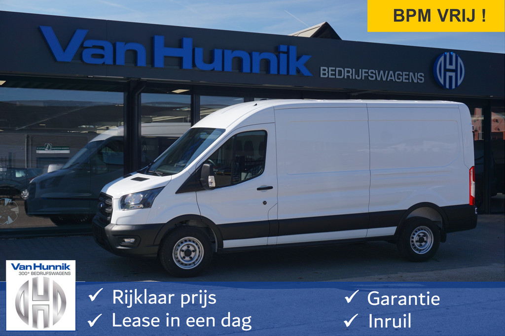 Ford Transit 350L 105PK L3H2 BPM VRIJ!! Airco, PDC, Bluetooth! NR. J344*
