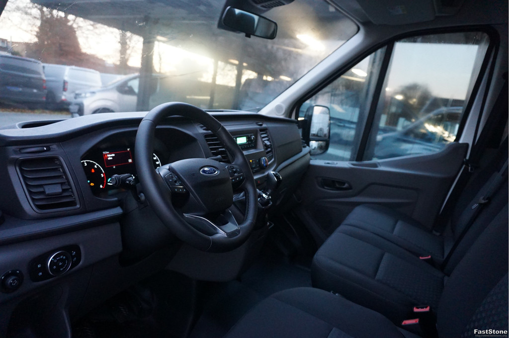 Ford Transit 350L 130PK Doka L3 BPM VRIJ!! Airco, Cruise, Trekhaak!! NR. J01* 9