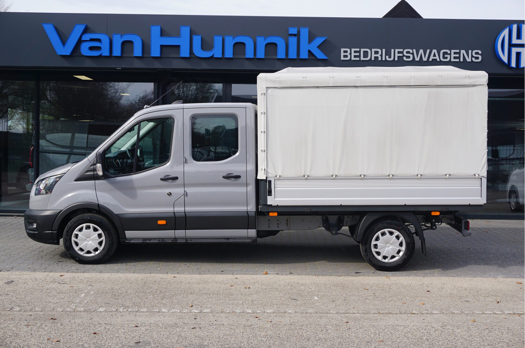 Ford Transit 350L 130PK Doka Open Laadbak L3 BPM VRIJ!! Sync4 Navi, Camera, Adap Cruise, Garantie 2028!! NR. D01* 5