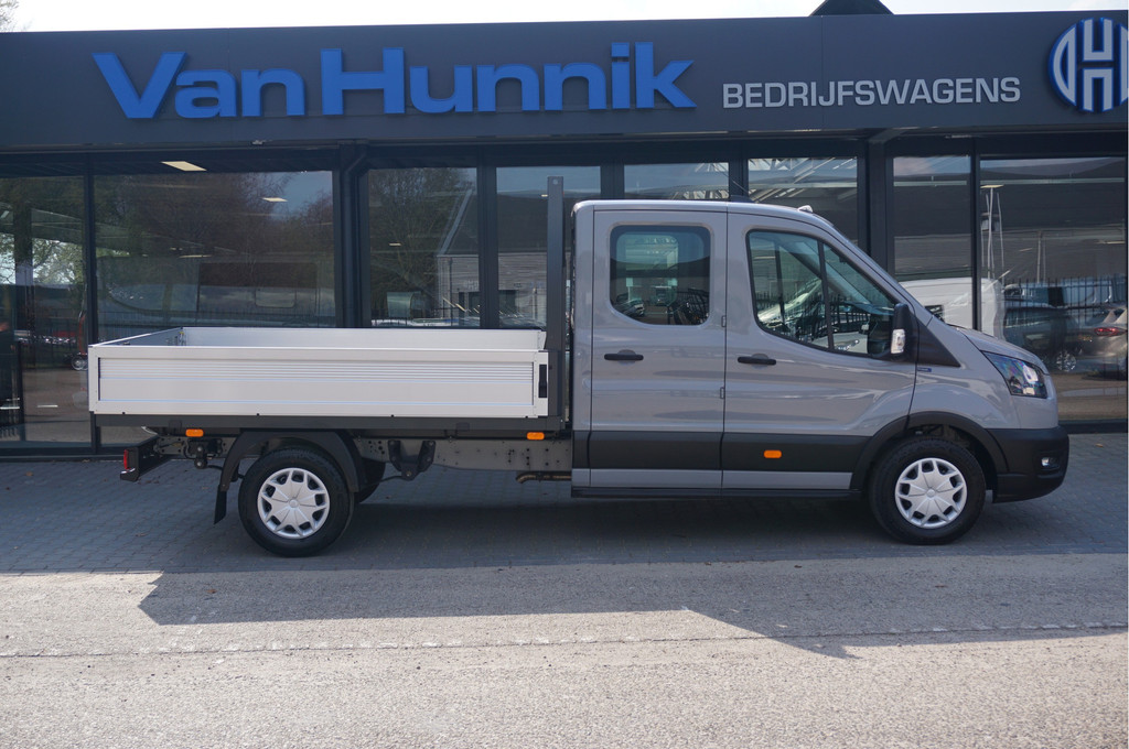 Ford Transit 350L 130PK Doka Open Laadbak L3 BPM VRIJ!! Sync4 Navi, Camera, Adap Cruise, Garantie 2028!! NR. D01* 7