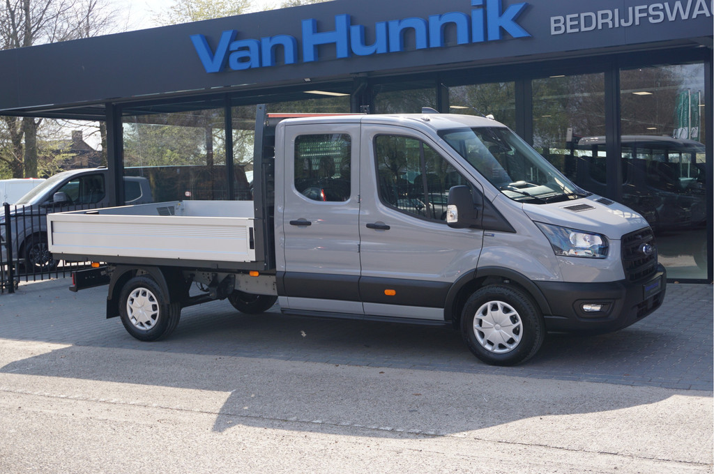Ford Transit 350L 130PK Doka Open Laadbak L3 BPM VRIJ!! Sync4 Navi, Camera, Adap Cruise, Garantie 2028!! NR. D01* 9