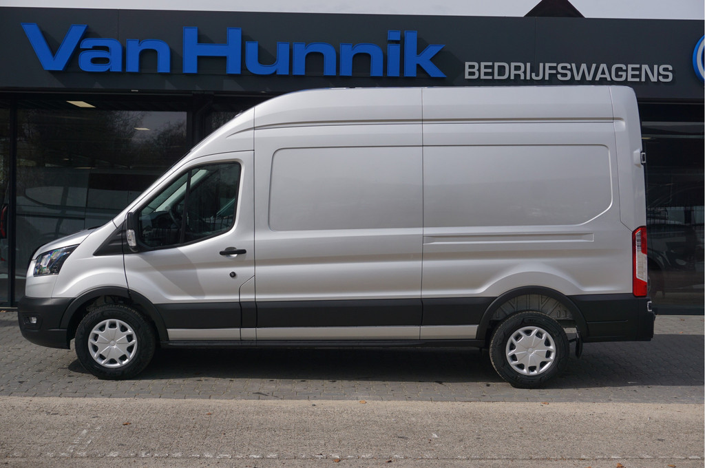 Ford Transit 350L 130PK L3H3 BPM VRIJ!! Airco, Cruise, Camera, Trekhaak!! NR. J305* 2