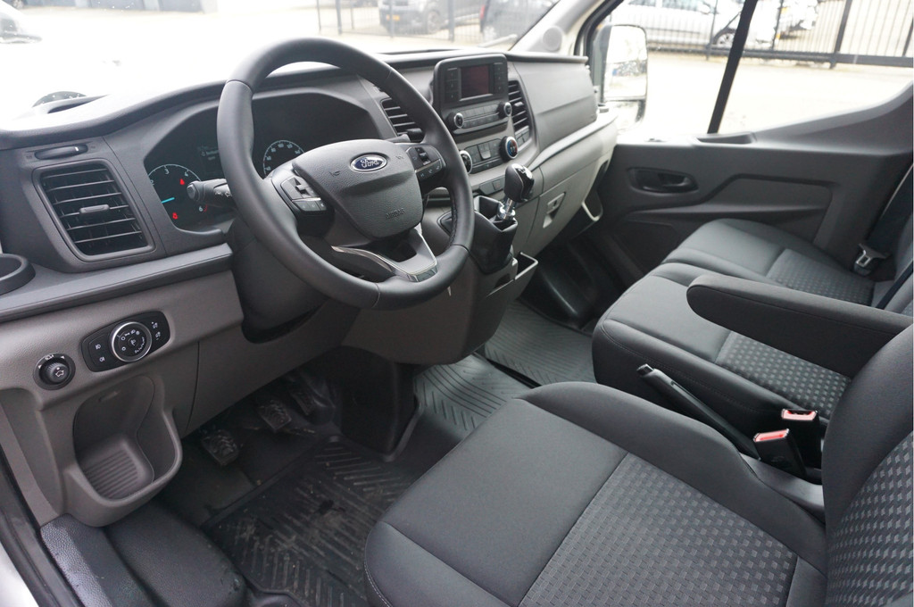 Ford Transit 350L 130PK L3H3 BPM VRIJ!! Airco, Cruise, Camera, Trekhaak!! NR. J305* 7