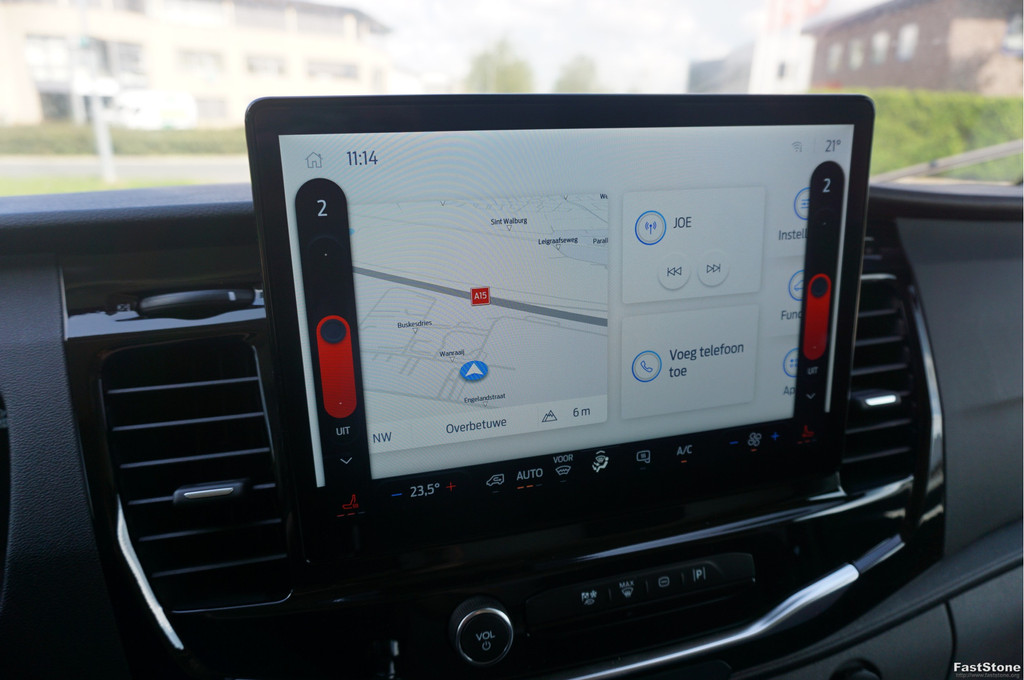 Ford Transit 350L 130PK L4H3 BPM VRIJ!! 12 Sync4 Navi, Trekhaak, Stoel-Stoel!! NR. 435 12