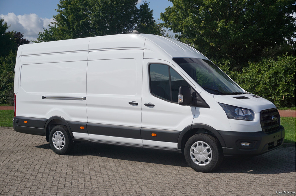 Ford Transit 350L 130PK L4H3 BPM VRIJ!! 12 Sync4 Navi, Trekhaak, Stoel-Stoel!! NR. 435 7