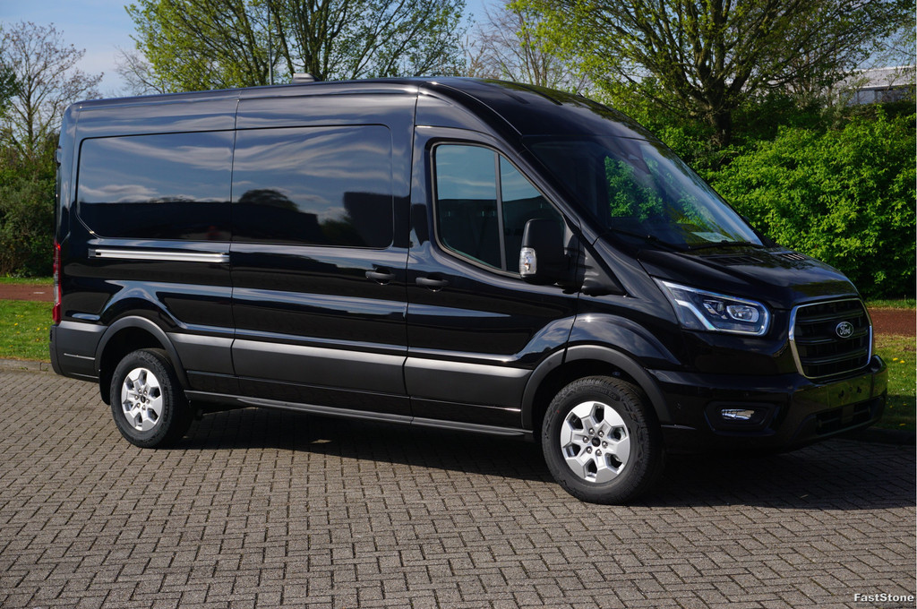 Ford Transit 350L L3H2 Limited AUT-8 165PK BPM VRIJ Navi, Adap. Cruise, 360° Cam, Trekhaak, 2x Schuifdeur!! NR. 303 6