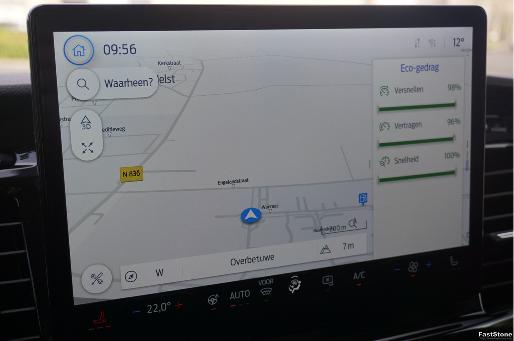 Ford Transit 350L L3H2 Limited AUT-8 165PK BPM VRIJ Navi, Adap. Cruise, 360° Cam, Trekhaak, Xenon!! NR. 241 12