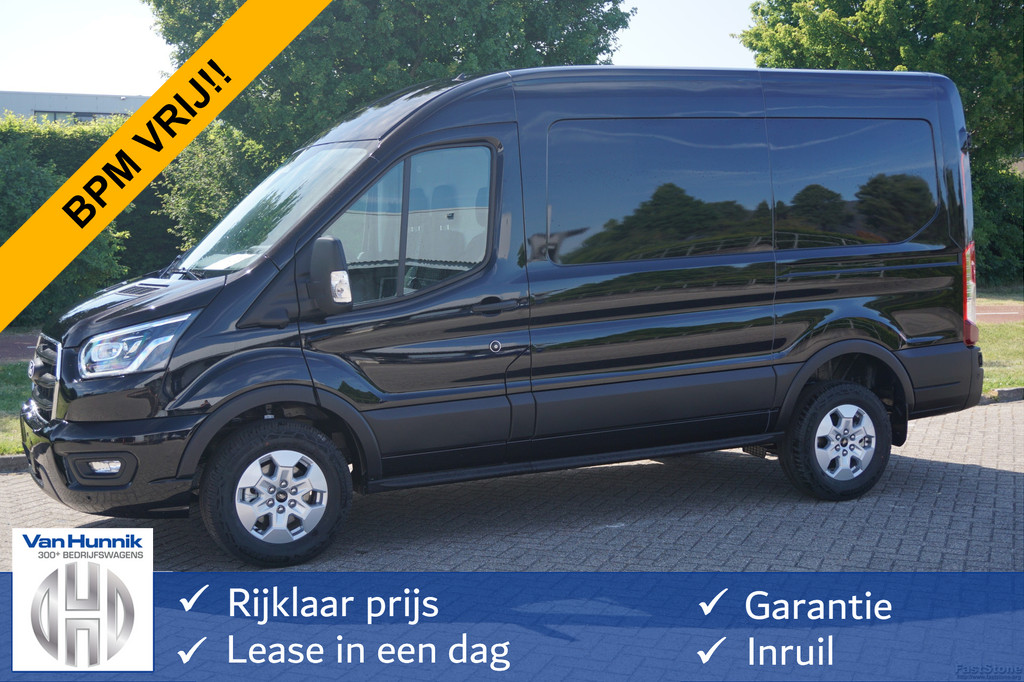 Ford Transit 350M L2H2 Limited AUT-8 165PK BPM VRIJ Navi, Camera, Xenon, Lm Velg, Trekhaak!! NR. A117