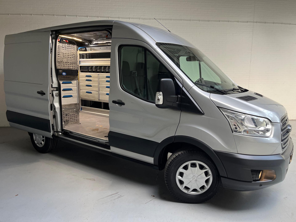Ford Transit Automaat Servicewagen 350 2.0 TDCI 131PK euro6 L2H2 3Persoons Trend, Sortimo werkplaats inrichting, RIJKLAARPRIJS 11