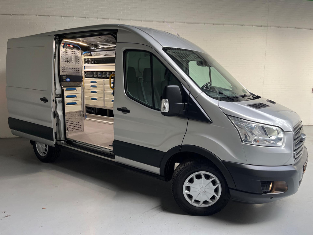 Ford Transit Automaat Servicewagen 350 2.0 TDCI 131PK euro6 L2H2 3Persoons Trend, Sortimo werkplaats inrichting, RIJKLAARPRIJS 11