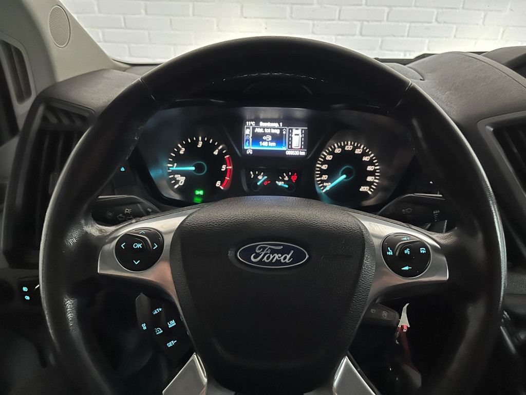 Ford Transit Servicewagen 350 2.0 TDCI euro6 L2H2 Trend 3Persoons Sortimo inrichting Airco Camera Grijs metallic RIJKLAARPRIJS! 18