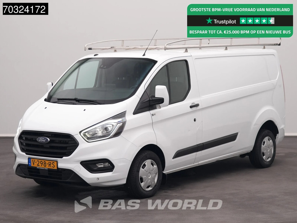 Ford Transit 105pk L2H1 Trekhaak LED Xenon Navi Airco Cruise Camera Parkeersensoren v+a Euro6 L2 Airco Trekhaak Cruise control