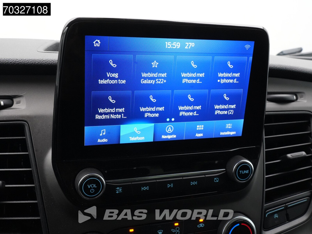 Ford Transit 130pk Bakwagen Achterdeuren Navi Airco Cruise Euro6 Meubelbak Koffer Airco Cruise control 15