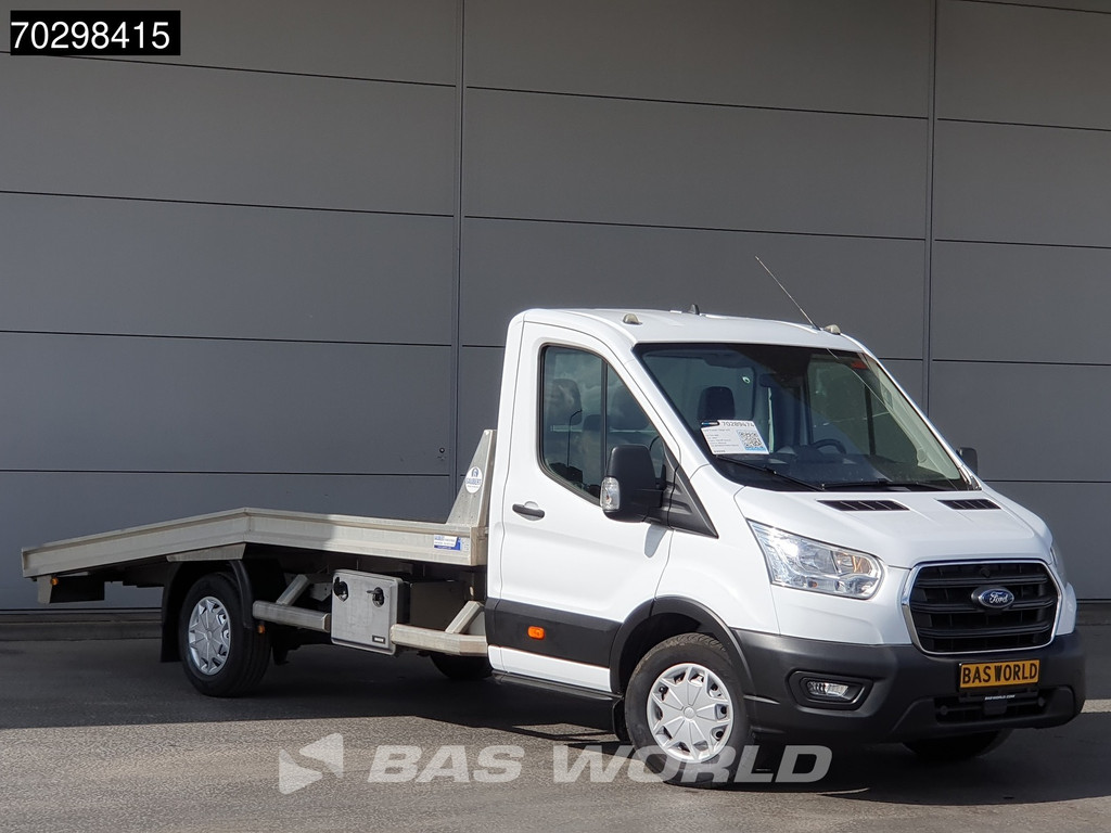 Ford Transit 130pk COMING SOON! Autotransporter Airco Cruise Lier Euro6 Cartransporter Oprijwagen Airco Cruise control 8