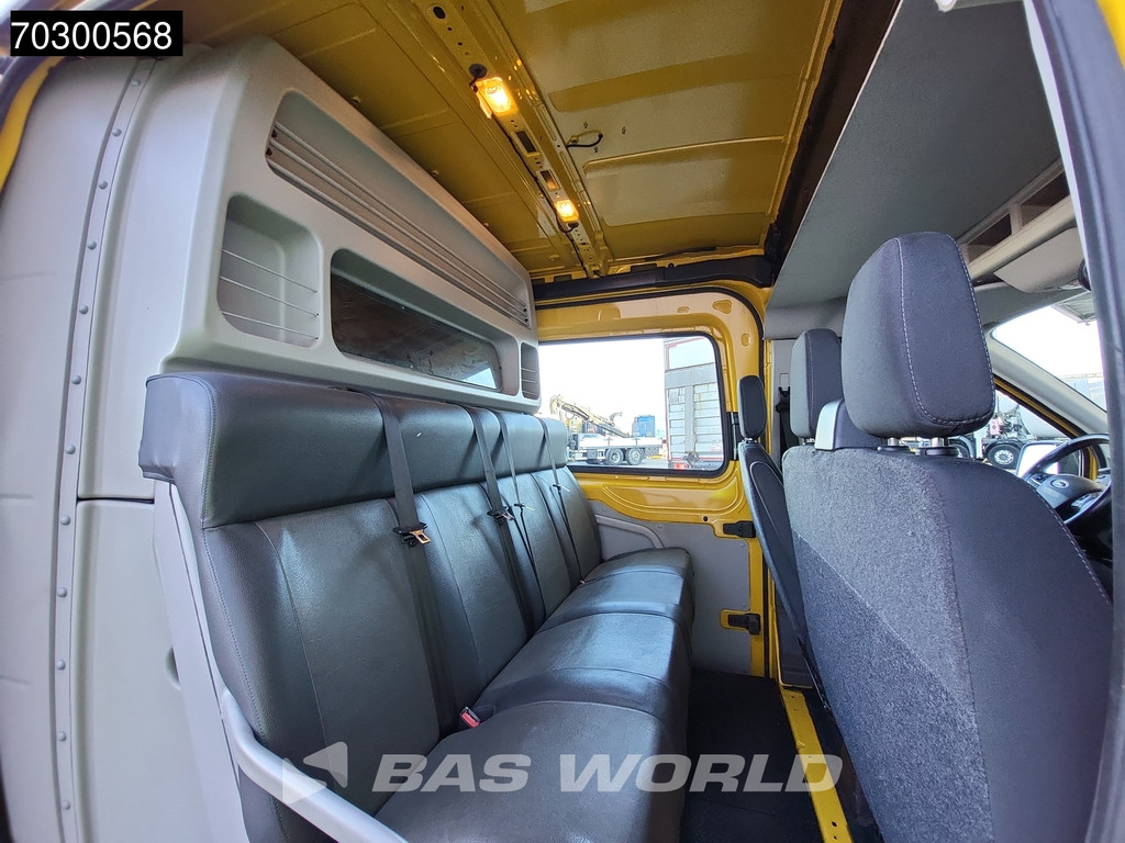 Ford Transit 130pk Dubbel Cabine 2x Schuifdeur L3H2 Trekhaak Airco Cruise Parkeersensoren Euro6 L3 DC Doka Mixto Airco Trekhaak Cruise control 15