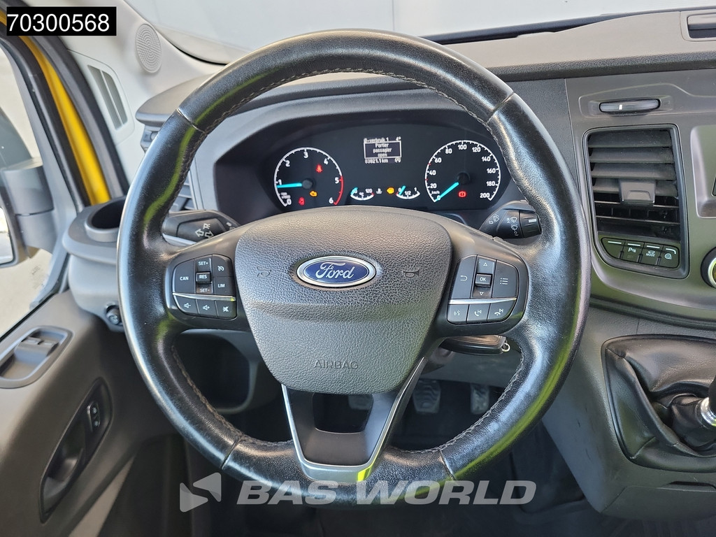 Ford Transit 130pk Dubbel Cabine 2x Schuifdeur L3H2 Trekhaak Airco Cruise Parkeersensoren Euro6 L3 DC Doka Mixto Airco Trekhaak Cruise control 17