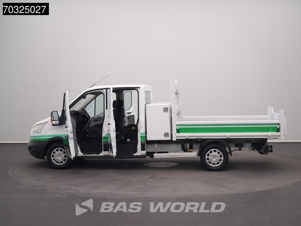 Ford Transit 130pk Dubbel Cabine Kipper Trekhaak Airco Cruise Euro6 Tipper Benne Kieper Airco Trekhaak Cruise control 7