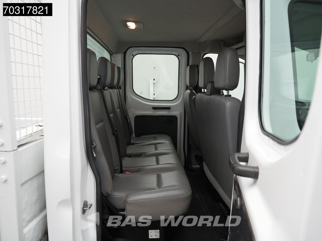 Ford Transit 130pk Dubbel Cabine Open Laadbak Euro6 Pritsche Pickup Open Box 12