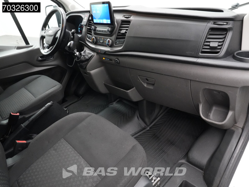 Ford Transit 130pk Dubbel Cabine Open Laadbak Trekhaak Navi Airco Cruise Camera Euro6 DC Doka Prische Pickup Open Box Airco Trekhaak Cruise control 13