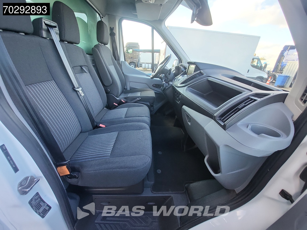 Ford Transit 130pk Dubbellucht Schuifzeilen Navi Airco Cruise Euro6 APK 02-2026 Zeilen Zeilenwagen Plane Bakwagen Meubelbak Koffer 17m3 Airco Cruise control 10
