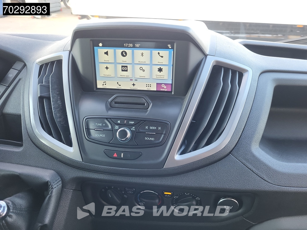 Ford Transit 130pk Dubbellucht Schuifzeilen Navi Airco Cruise Euro6 APK 02-2026 Zeilen Zeilenwagen Plane Bakwagen Meubelbak Koffer 17m3 Airco Cruise control 11