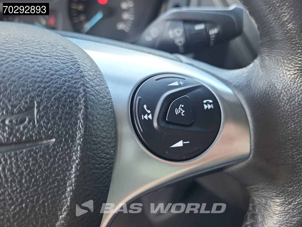 Ford Transit 130pk Dubbellucht Schuifzeilen Navi Airco Cruise Euro6 APK 02-2026 Zeilen Zeilenwagen Plane Bakwagen Meubelbak Koffer 17m3 Airco Cruise control 16