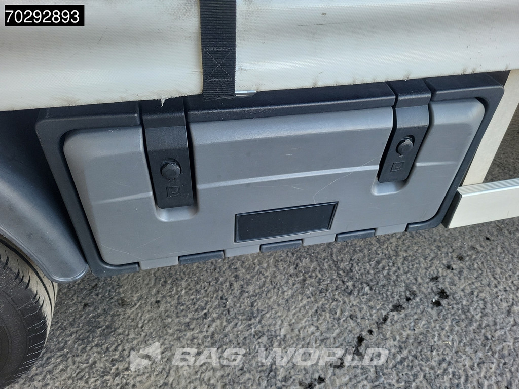 Ford Transit 130pk Dubbellucht Schuifzeilen Navi Airco Cruise Euro6 APK 02-2026 Zeilen Zeilenwagen Plane Bakwagen Meubelbak Koffer 17m3 Airco Cruise control 17